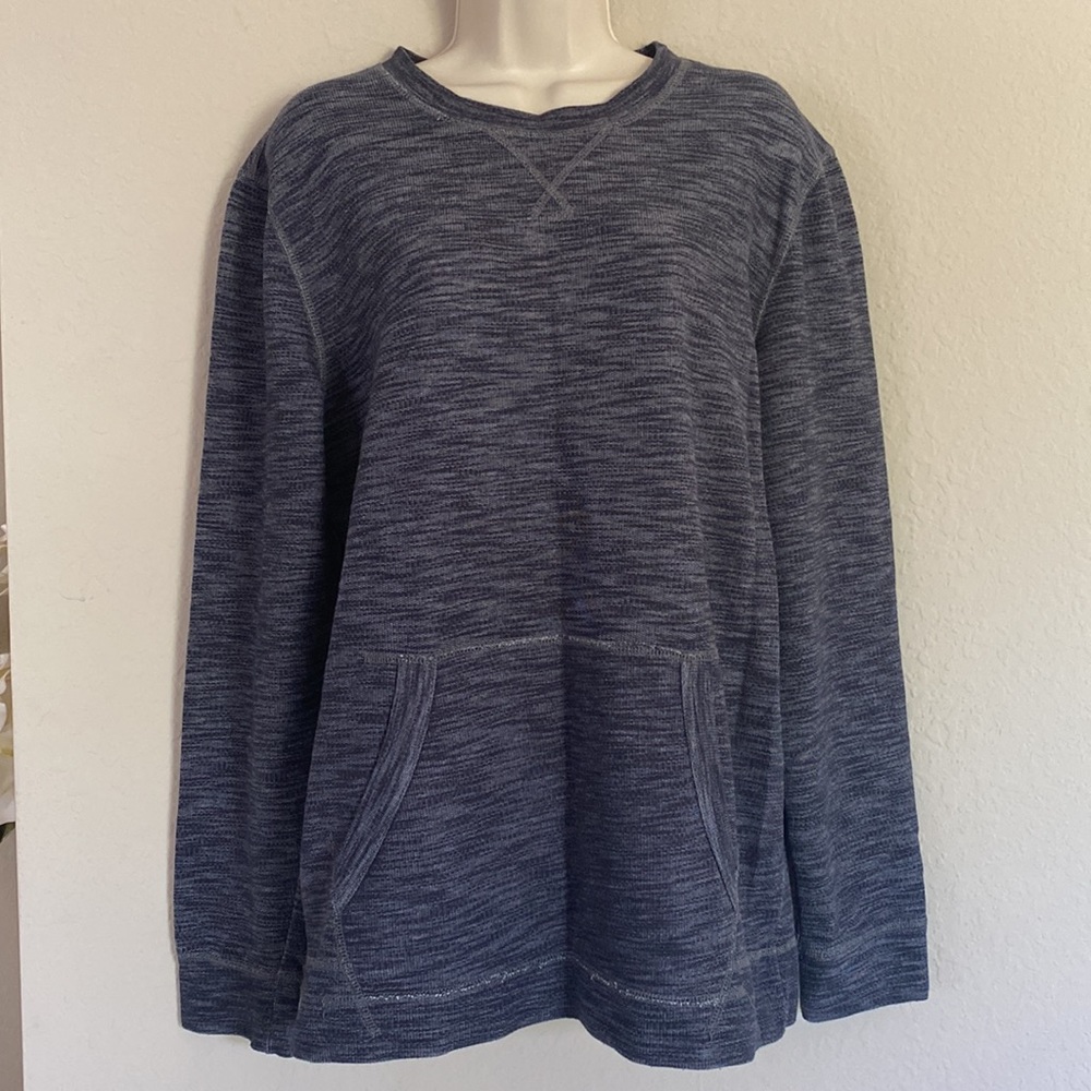 Converse One Star Sweater With Pocket Heather Blue size M